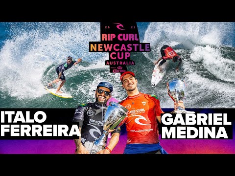 Gabriel Medina vs. Italo Ferreira! FINAL HEAT REPLAY Rip Curl Newcastle Cup presented by Corona
