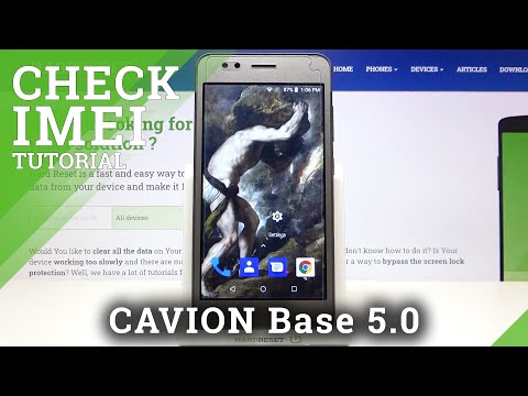 How to Check IMEI & SN in CAVION Base 5.0 – Find Serial Number & IMEI Info