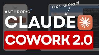 Claude Cowork 2.0: Claude Just Took Over Your COMPUTER!