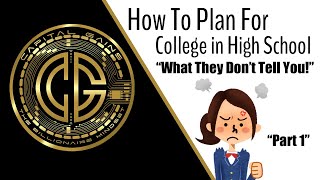 How To Plan For College In High School (What they Don