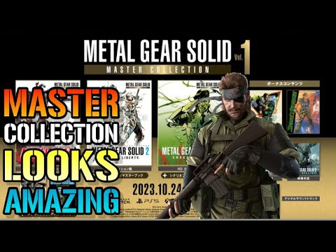 Metal Gear Solid: The "Master Collection" Looks Amazing On The Switch! My Honest Recation & Opinion