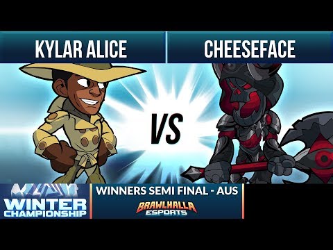 Kylar Alice vs CheeseFace - Winners Semi Final - Winter Championship 1v1 AUS