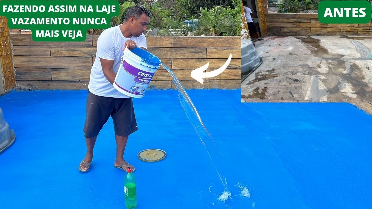 IMPERMIABILIZANTE PARA LAJE PAREDE TELHADO TIJOLO REBOCO FAIXADAS ETC. FAÇA VOCE MESMO