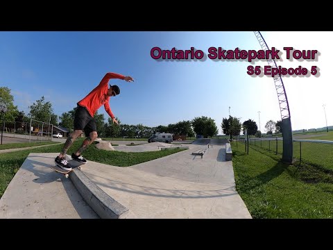 Ontario Skatepark Tour S5 Episode 5 - Strathroy, Exeter & Granton