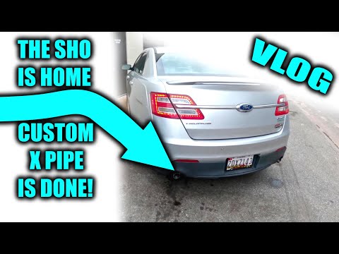 My 2014 Ford Taurus SHO Is Back With It's Custom Rear X Pipe