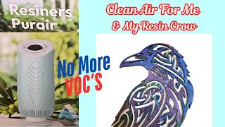 #208 Resiners Purair Review & Resin Crow Mold @Resiners_Official See Discount Code 15% OFF