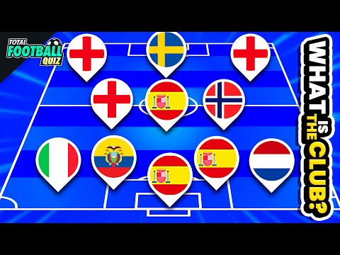 GUESS THE CLUB BY PLAYERS’ NATIONALITY | QUIZ FOOTBALL TRIVIA 2025