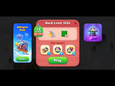 Gardenscapes HARD LEVEL 3226 PART II NO BOOSTERS