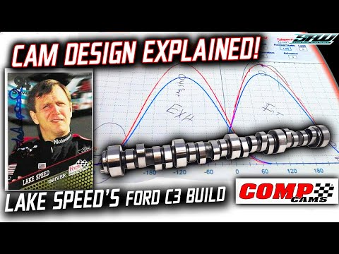 Lake Speed's Ford C3 NASCAR Engine: NEW Comp Cam! 20+ Year Old Camshaft Specs vs Current Technology