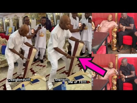 @73 Billionaire Arthur Eze Spotted Playing & Dancing orthodox Hymns With Obi Cubana Passionately