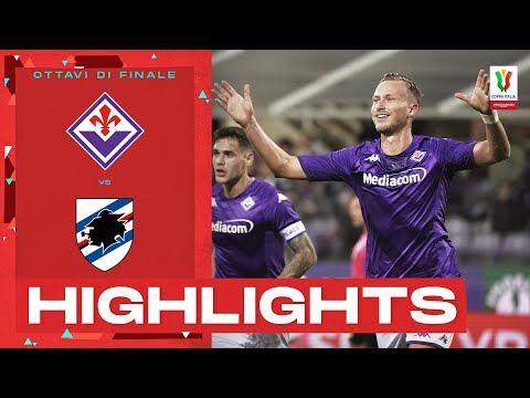 Fiorentina-Sampdoria 1-0 | Passa la Viola: Gol & Highlights | Coppa Italia Frecciarossa 2022/23