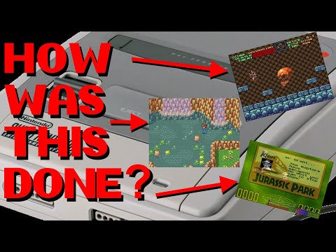How transparency effects were achieved on the SNES | White_Pointer Gaming