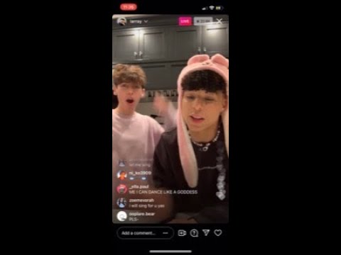 LARRAY does a talent show on IG live *surprise ending lol*