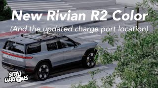 Rivian R2 in stunning silver (plus, chargeport updates)