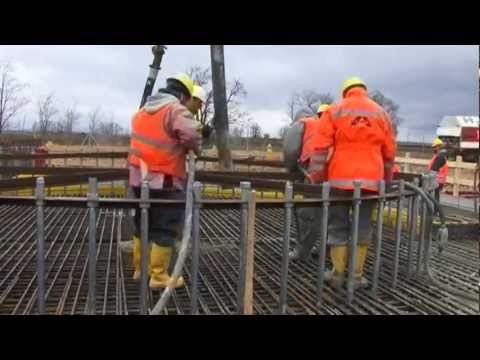 Výstavba Elektrárne Malženice / Construction of the Malženice Power Plant
