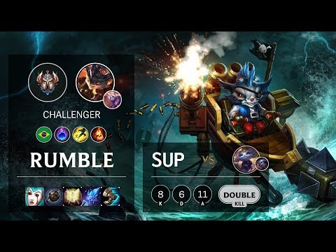 Rumble Support vs Yuumi - BR Challenger Patch 10.11