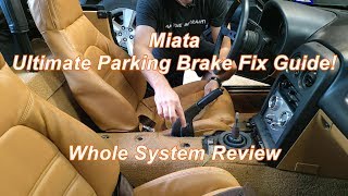 Ultimate Miata E-Brake/Parking Brake Adjustment Guide!