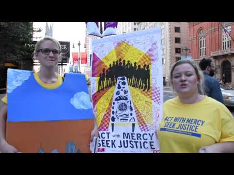 GMercyU Takes Part in Day of Action #MercyandJustice