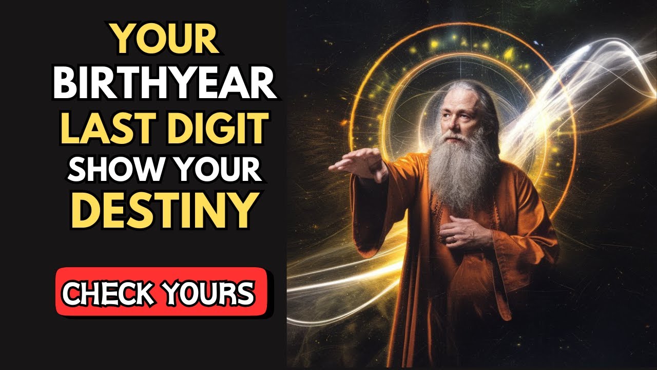 What The Last Digit of Your Birth Year Means You'll Be SHOCKED ✨Buddhist Teachings