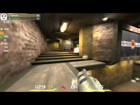 QuakeCon 2016 - LB R4 - ZeRo4 (POV) vs Python - map1of4