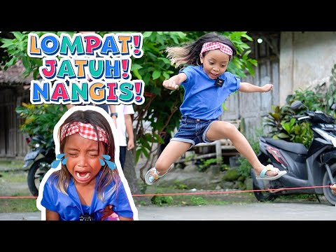 LEIKA PLAYS SQUID GAME CHALLENGE AND CRIES!! FUNNY KIDS VIDEO