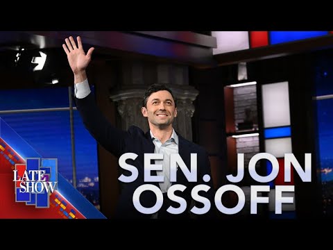 The Late Show with Stephen Colbert and Jon Ossoff
