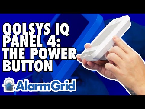 Qolsys IQ Panel 4: Power Button
