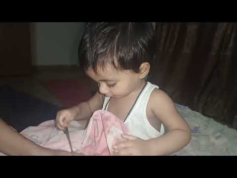 Cute Baby Eating Home Made Ice cream  #warishadoll