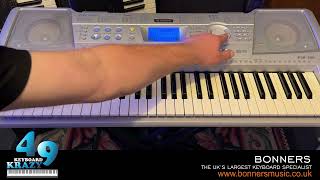 Video thumbnail for Yamaha PSR-290 Keyboard - Tutorial by KeyboardKrazy49