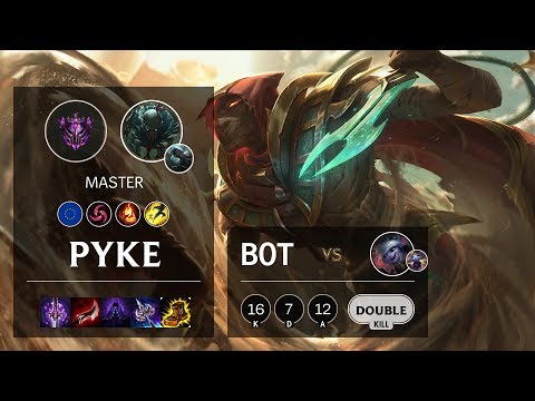 Pyke Bot vs Tristana - EUW Master Patch 10.8