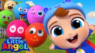 Balloon Emotions Song | Learn Feelings | @LittleAngel Kids Songs & Nursery Rhymes