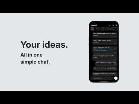 OhMyNote: Self Chat & Tasks video thumbnail