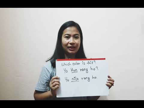 Learning Nepali V8 Colors