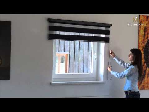 Doppelrollos / Duo Rollos für Fenster und Türen von VICTORIA M