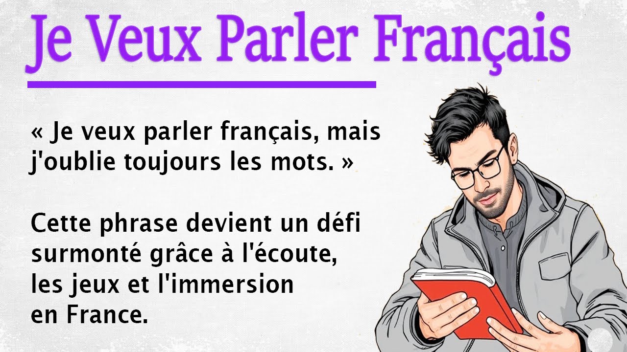 How to Speak and Think in French || Learn French Through Stories (A1-A2)