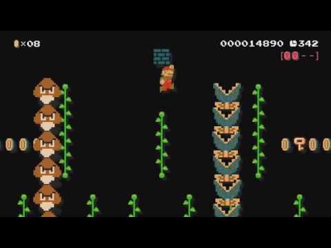 ボス4連戦！ (BOSS RUSH) by すたっちMAKER2 - Super Mario Maker - No Commentary 1br