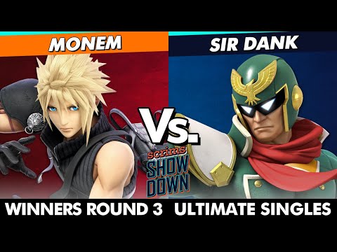 Scrims Showdown 88 - Monem (Cloud / Sephiroth) Vs Sir Dank (Captain Falcon) SSBU Ultimate Tournament