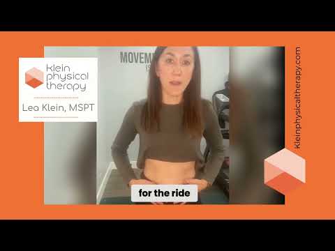 Low-Pressure Fitness Tutorial - Learn the Vacuum Breath with Lea Klein of Klein Physical Therapy.