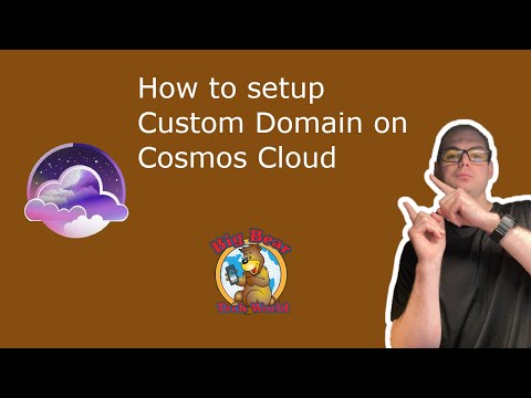 How to setup a Custom Domain on Cosmos Cloud