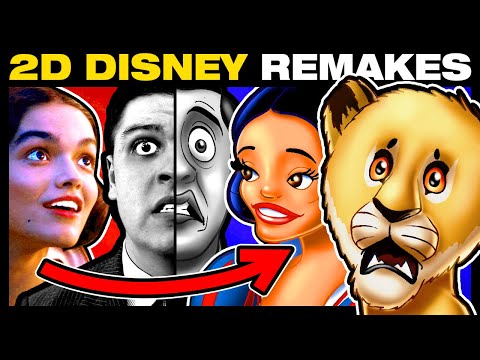 What If Disney's Live Action Remakes... Got 2D Remakes?
