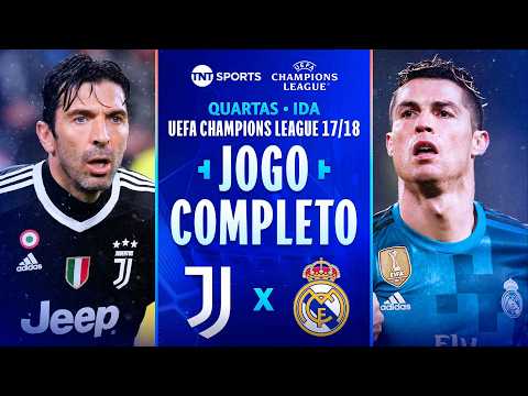 GOLAÇO HISTÓRICO DE CR7! JUVENTUS 0X3 REAL MADRID | JOGO COMPLETO | QUARTAS | CHAMPIONS LEAGUE 17/18