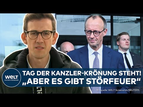 FRIEDRICH MERZ: Der 6. Mai soll Merz zum Kanzler gewählt werden - Aber "es gibt Störfeuer"