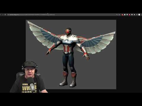 Sam Wilson Captain America - Polaris Farmable - MARVEL Strike Force - MSf