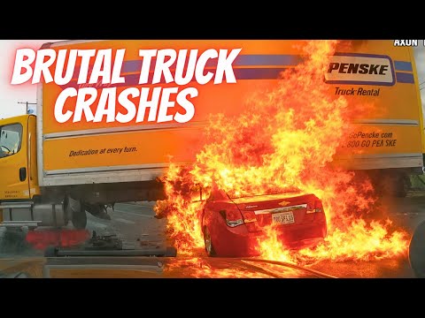 Most Shocking Truck Crashes of #2025,  CRASHES, ROAD RAGE, BRAKE CHECK, DRIVING FAILS, INSTANT KARMA