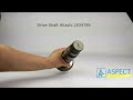 text_video Drive Shaft Hitachi 2034789