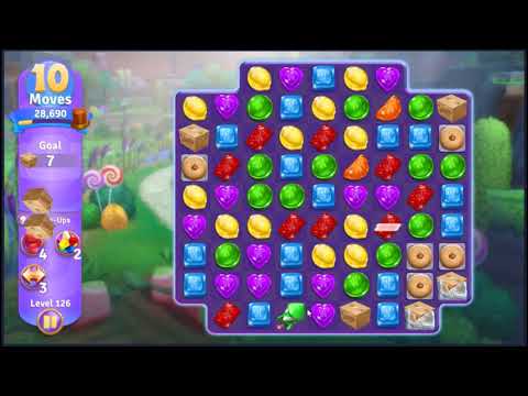 Willy Wonkas Sweet Adventure Level 126 - NO BOOSTERS 🍫 | SKILLGAMING ✔️