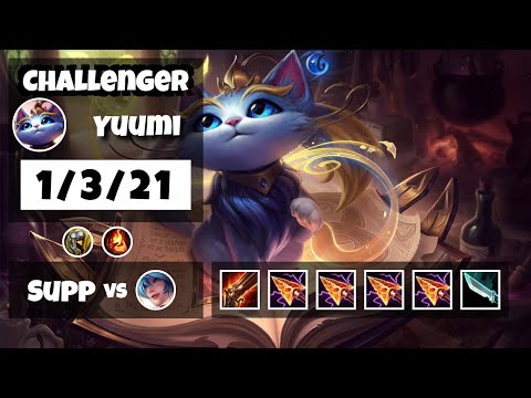 Yuumi vs Sona BR Challenger SUPPORT (1/3/21) - v11.17