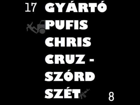 Gyártó & Pufis & Chris Cruz -  Szórd Szét