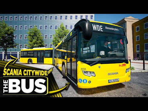 The Bus 2021 Gameplay 1.6 Beta - Scania Citywide LF18M! | Thrustmaster T300RS