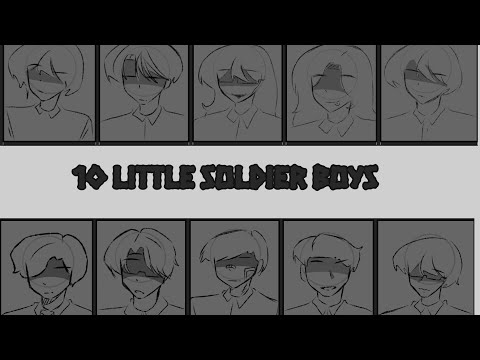 10 little soldier boys meme #viralvideo #animation #fyp #trending #youtube